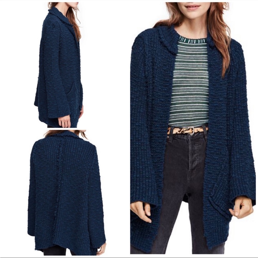 Free People Waterfront Cardigan sweater size M